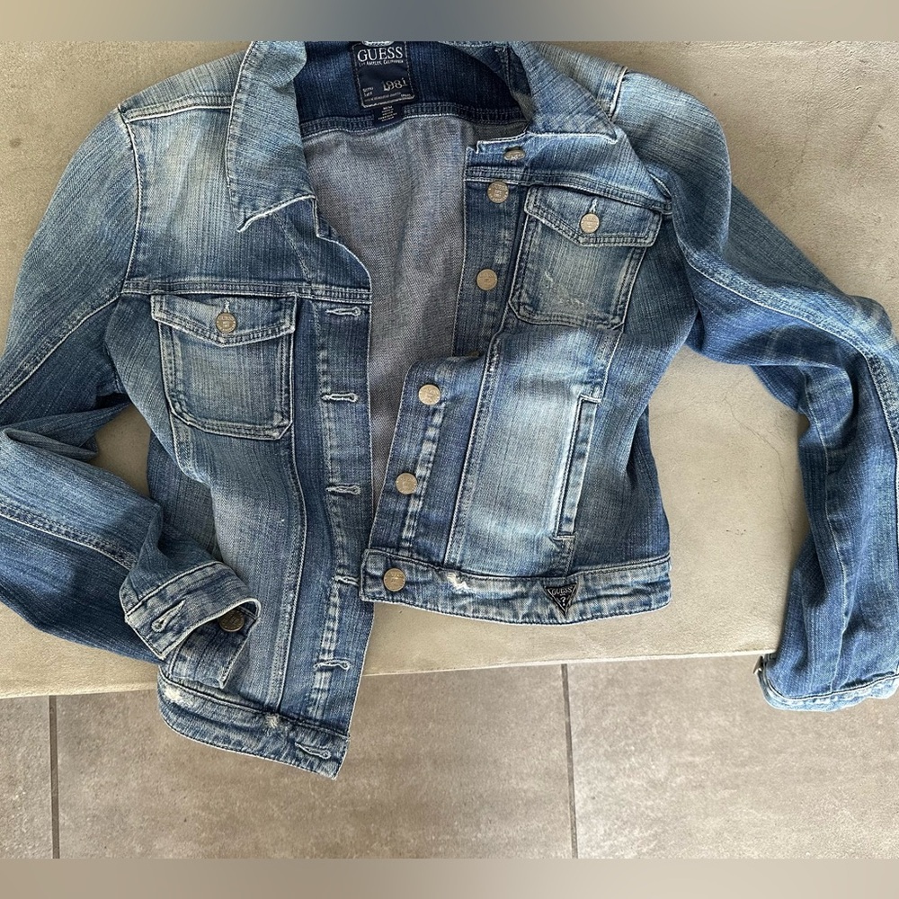 Vintage Guess Jacket Denim - sz M